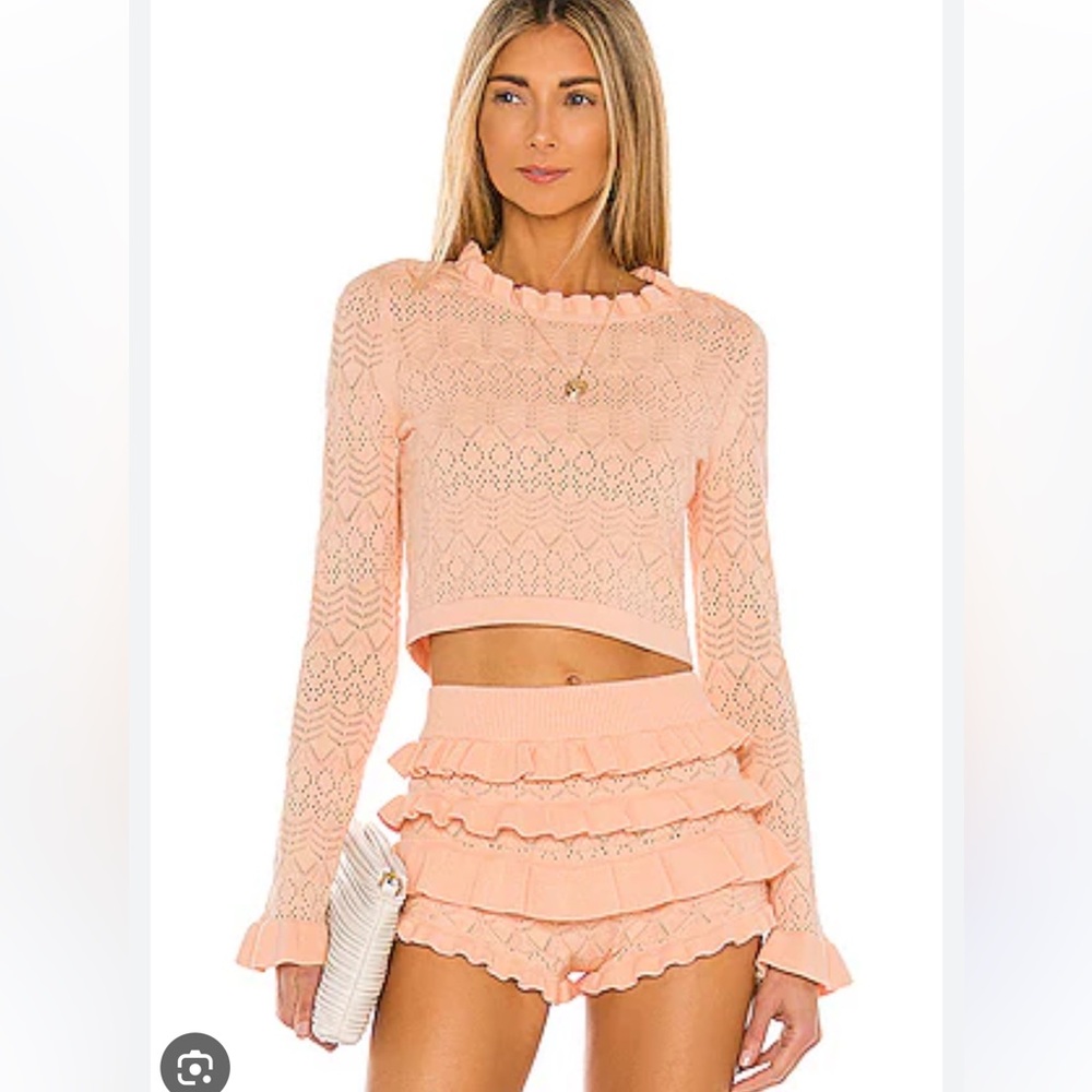 TULAROSA Lana Sweater in Baby Pink

Color: Baby Pink